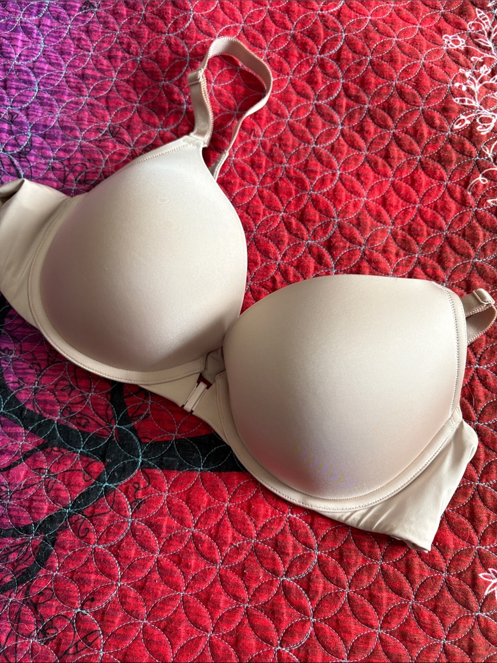 Torrid Nude Seamless Front Close Bra
